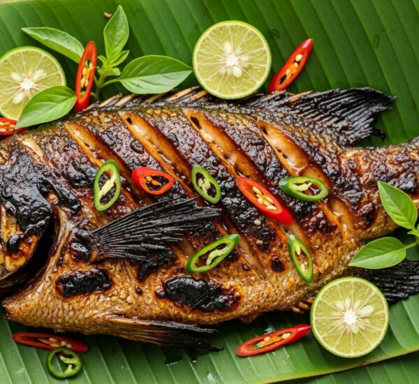 Indonesian Grilled Fish (Ikan Bakar)