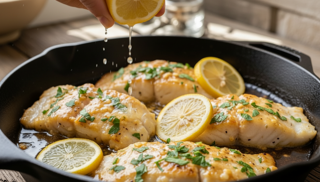 One-Pan Garlic Butter Fish Recipe (Quick & Flavorful)