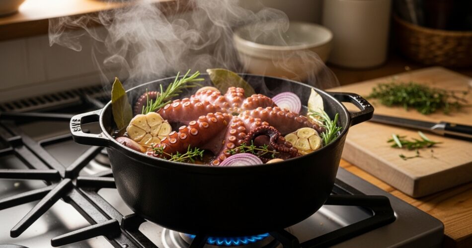How to Cook Octopus Perfectly (Tender, Juicy & Never Chewy)
