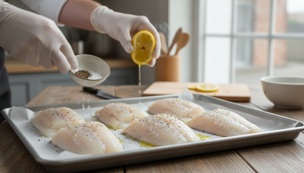 Baked Cod with Crispy Panko