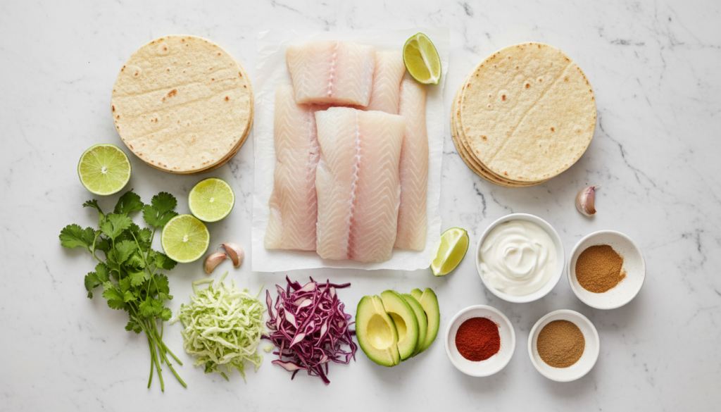Homemade Fish Tacos – Easy Baja Fish Taco Recipe