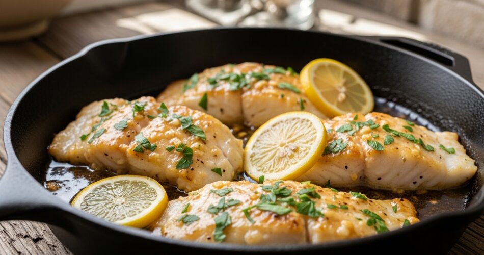 One-Pan Garlic Butter Fish Recipe (Quick & Flavorful)