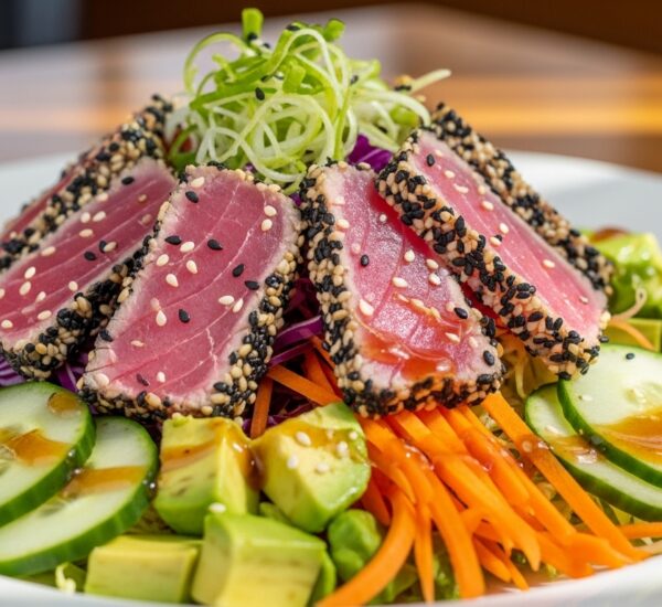 Asian Sesame Seared Tuna Salad