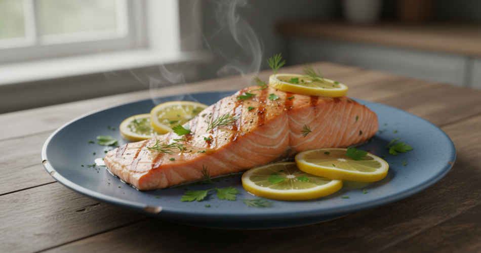 Lemon Herb Grilled Salmon