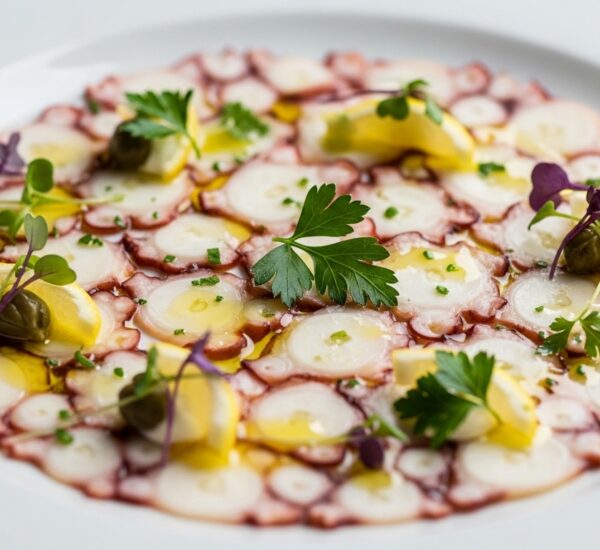 octopus carpaccio