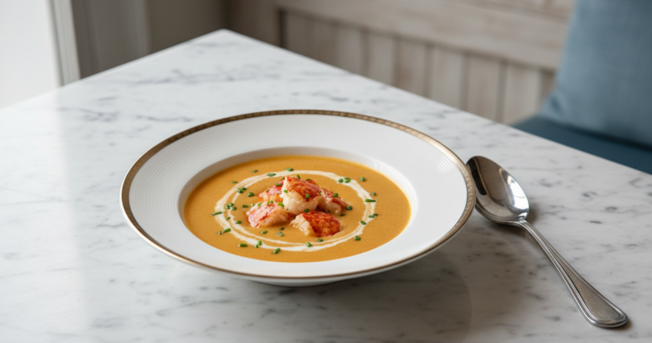 Canadian Lobster Bisque Recipe | Creamy Seafood Soup