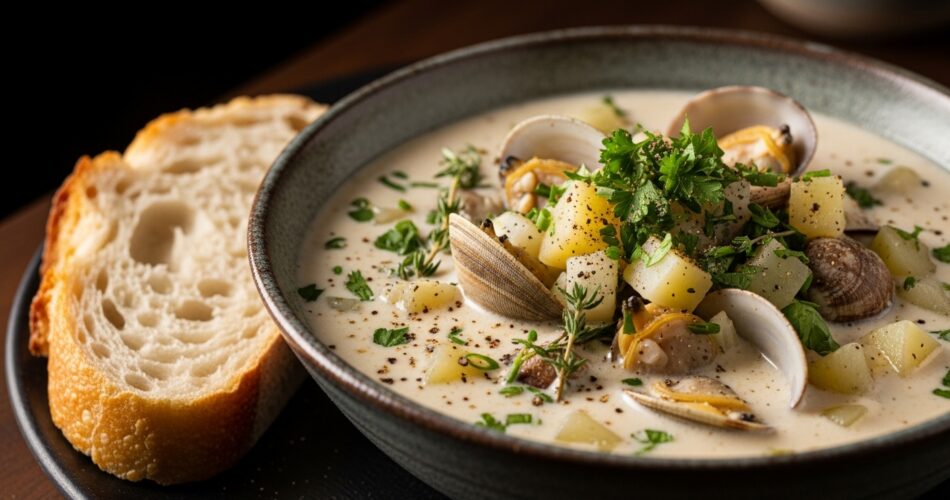 Clam Chowder (Creamy Seafood Soup)