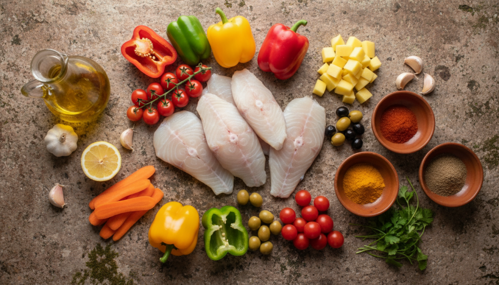 Moroccan Fish Tagine Recipe