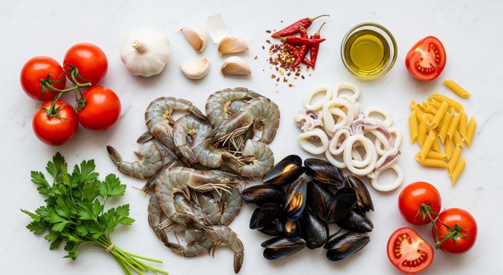 Spicy Seafood Arrabbiata