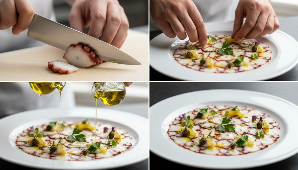 octopus carpaccio
