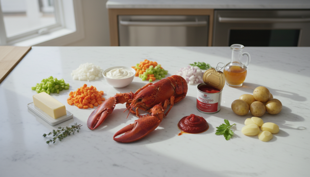Canadian Lobster Bisque Recipe | Creamy Seafood Soup