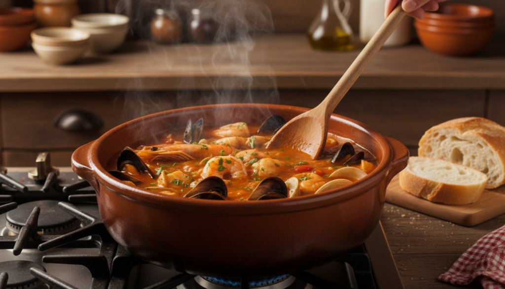 Cioppino, a classic San Francisco seafood