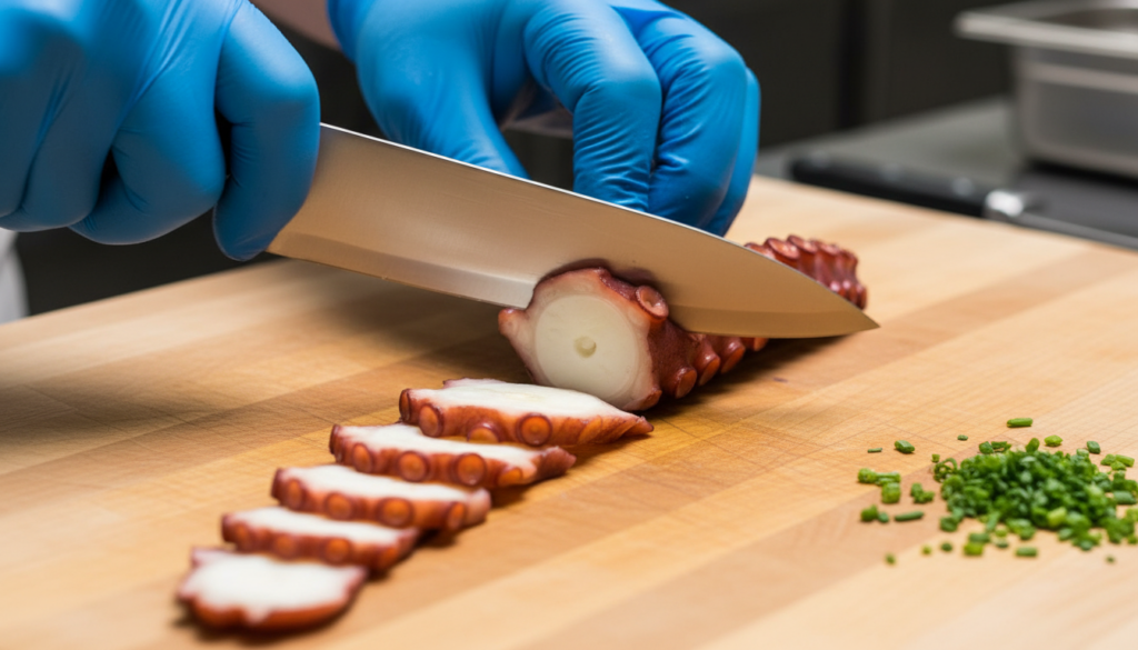 octopus carpaccio