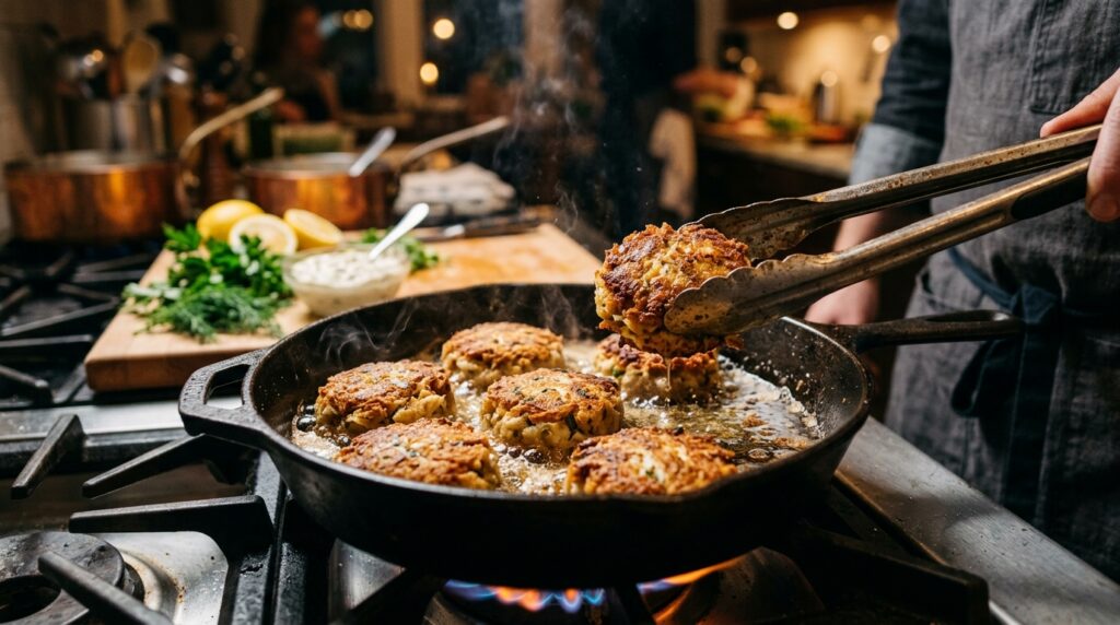 crispy crab cakes recipe