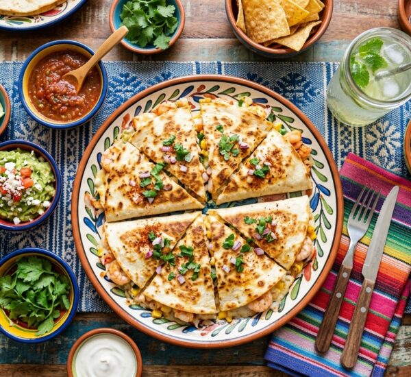 easy seafood quesadilla recipe